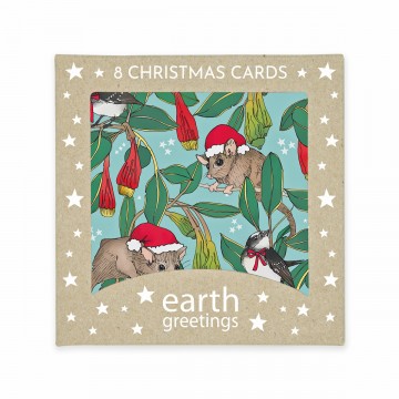 Boxed Christmas Cards | Square | Festive Forest